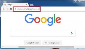 Chrome Settings Content – ​​nastavení prohlížeče