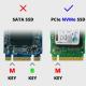 SSD 드라이브용 2개 Samsung EVO, Intel, Plextor, Corsair